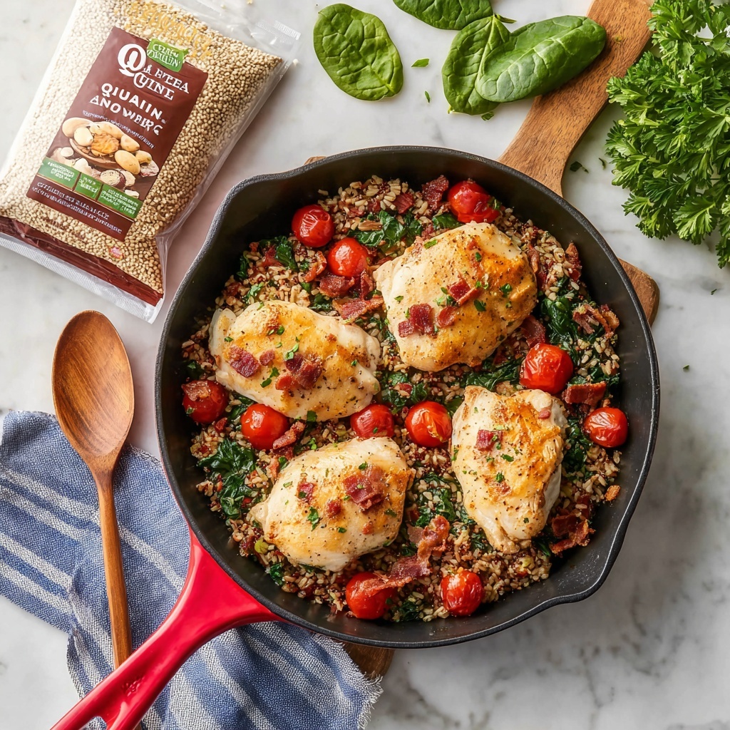 BLT Chicken and Rice Skillet Recipe - Recipe Image