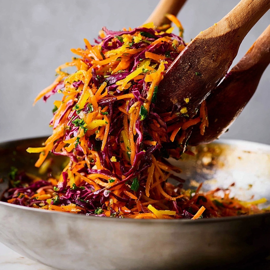Cabbage and Carrot Thoran-Style Indian Salad Recipe - Recipe Image