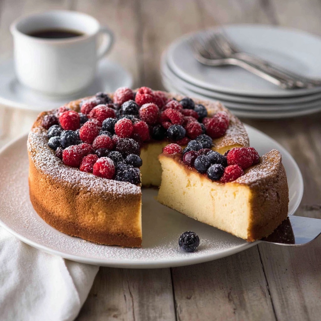 Classic Baked Cheesecake Recipe - Recipe Image