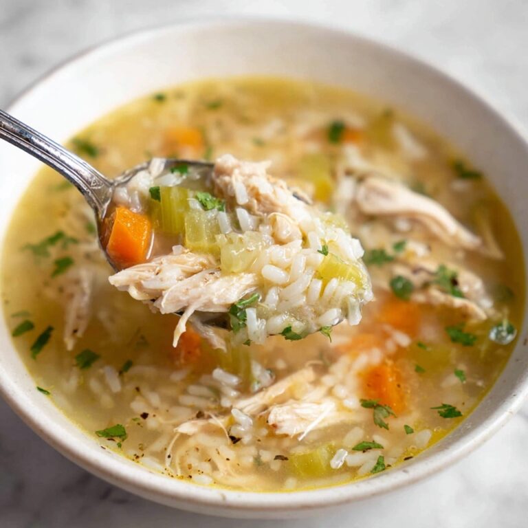 Hearty Chicken and Rice Soup Recipe