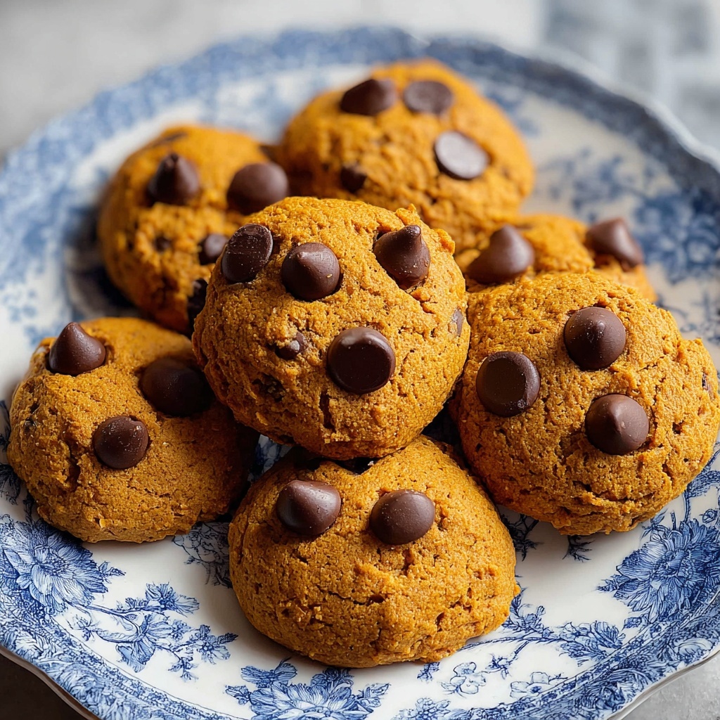 Pumpkin Chocolate Chip Cookies Recipe - Recipe Image
