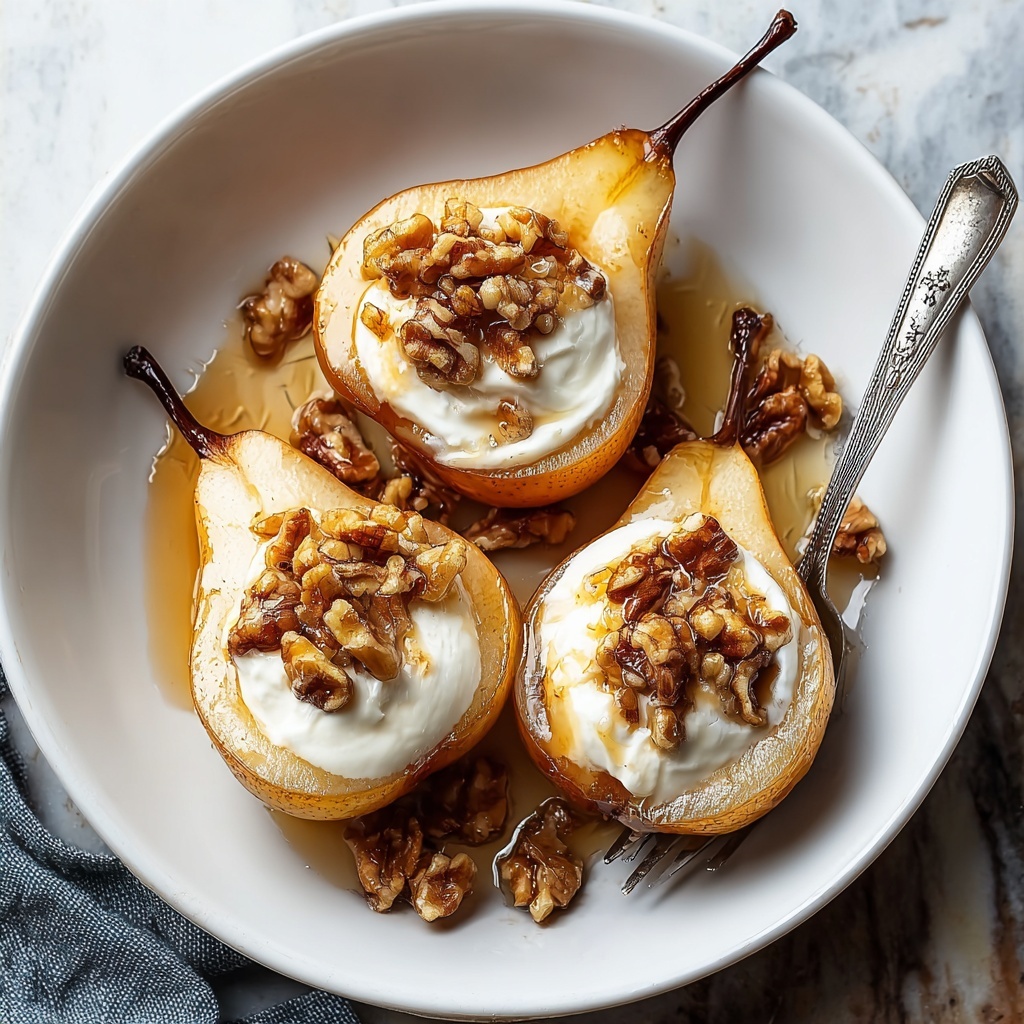 Cinnamon Maple Baked Pears Recipe - Recipe Image