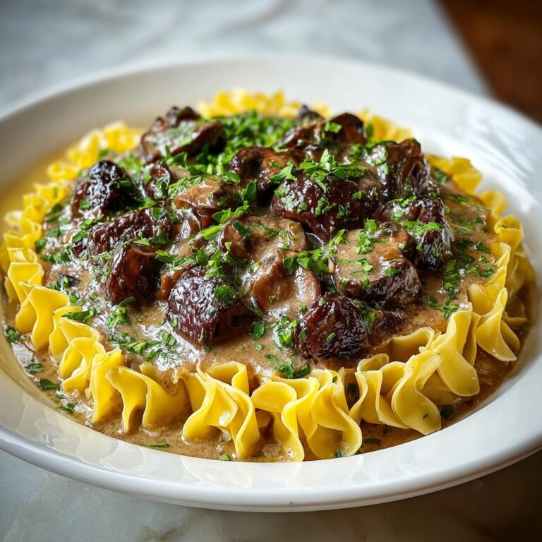 Rich Creamy Beef Stroganoff Recipe