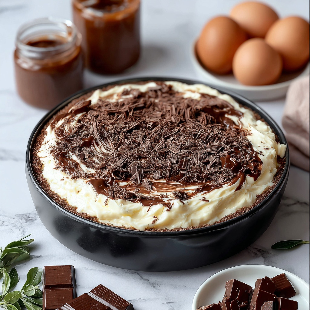 Nutella Cheesecake Bars Recipe - Recipe Image