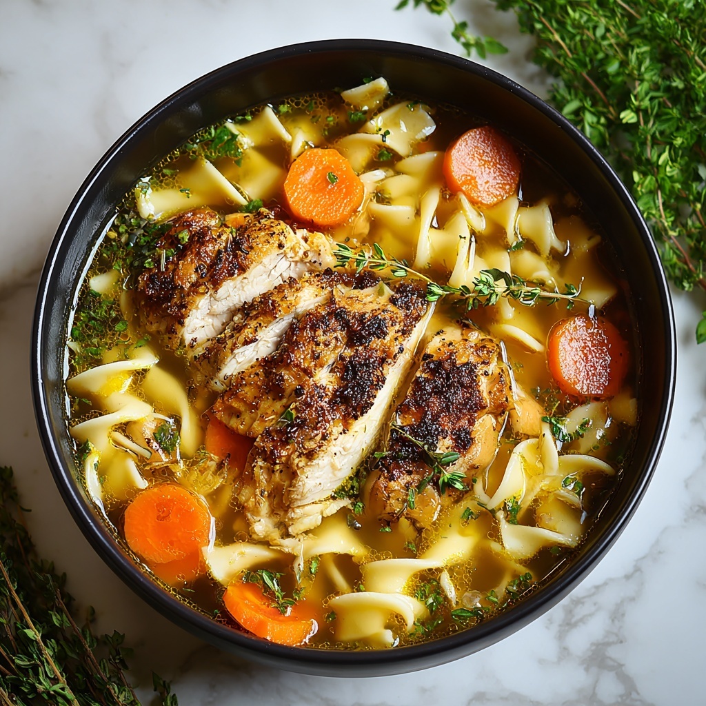 Rotisserie Chicken Noodle Soup Recipe - Recipe Image