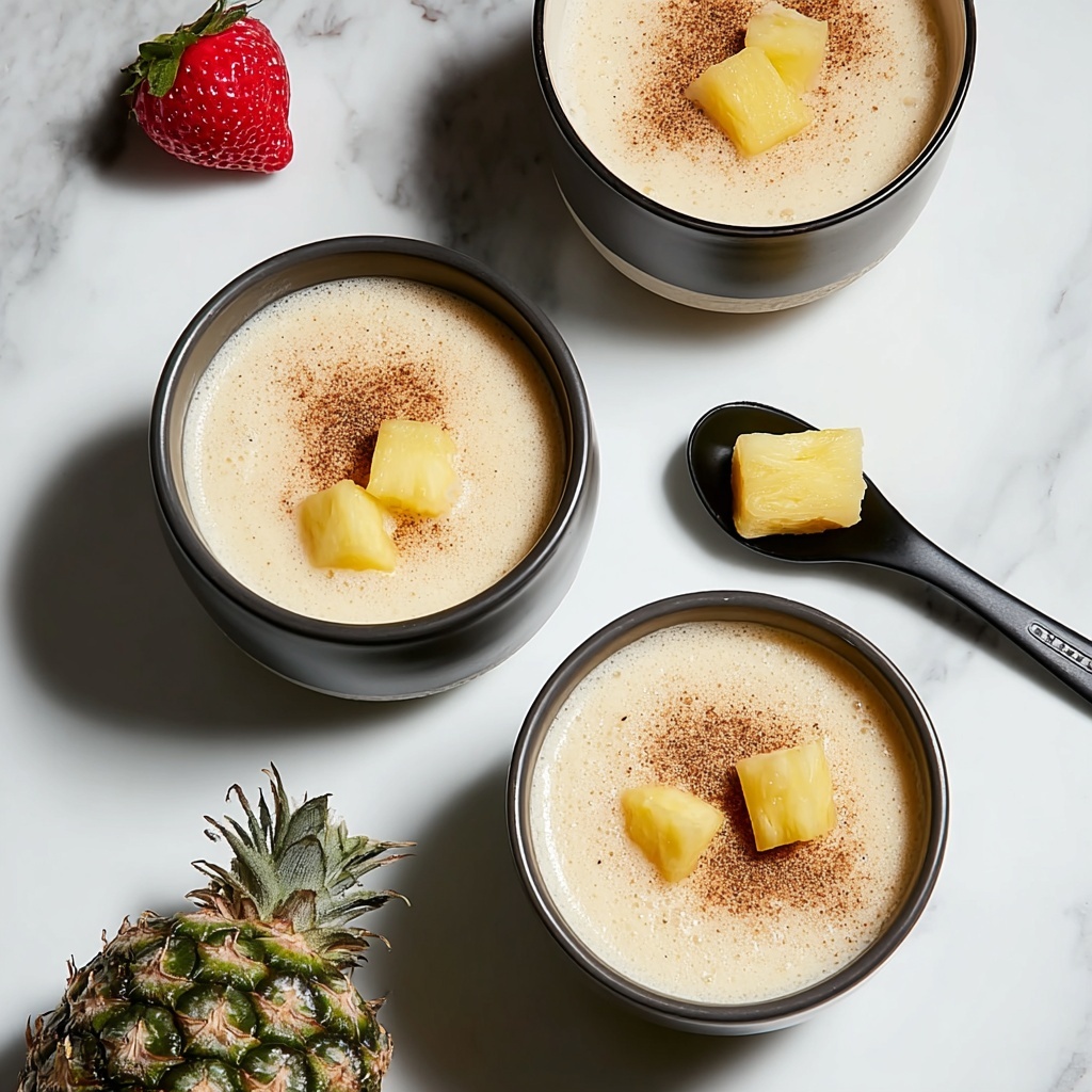 Pina Colada Milkshake Recipe - Recipe Image