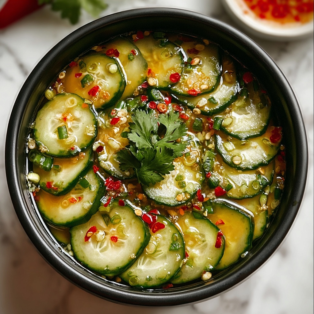 Cucumbers with a BANG Recipe - Recipe Image