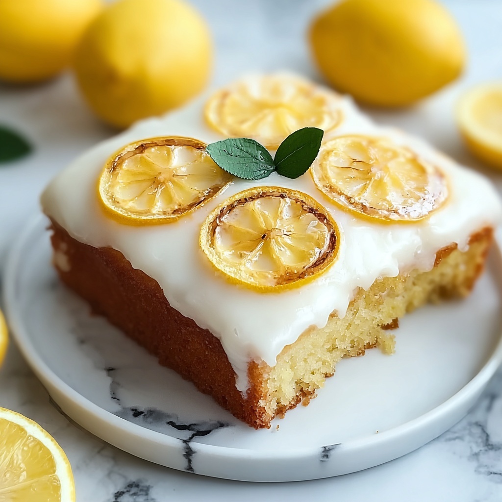 Lemon Cake Recipe - Recipe Image
