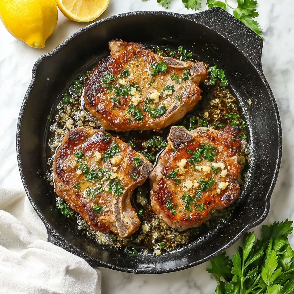 Crispy Garlic Parmesan Pork Chops Recipe - Recipe Image