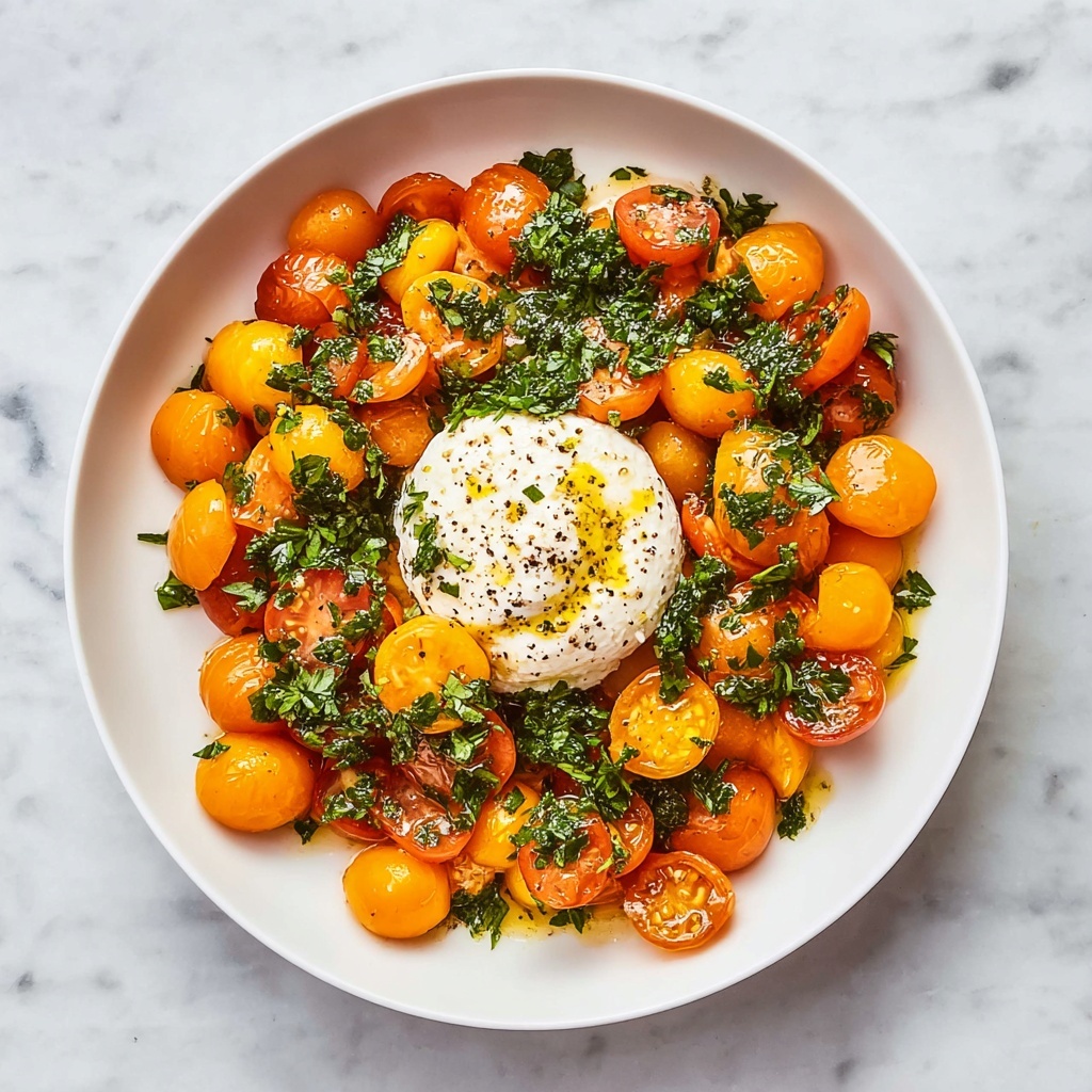 Goldenberry Salad with Burrata Recipe - Recipe Image
