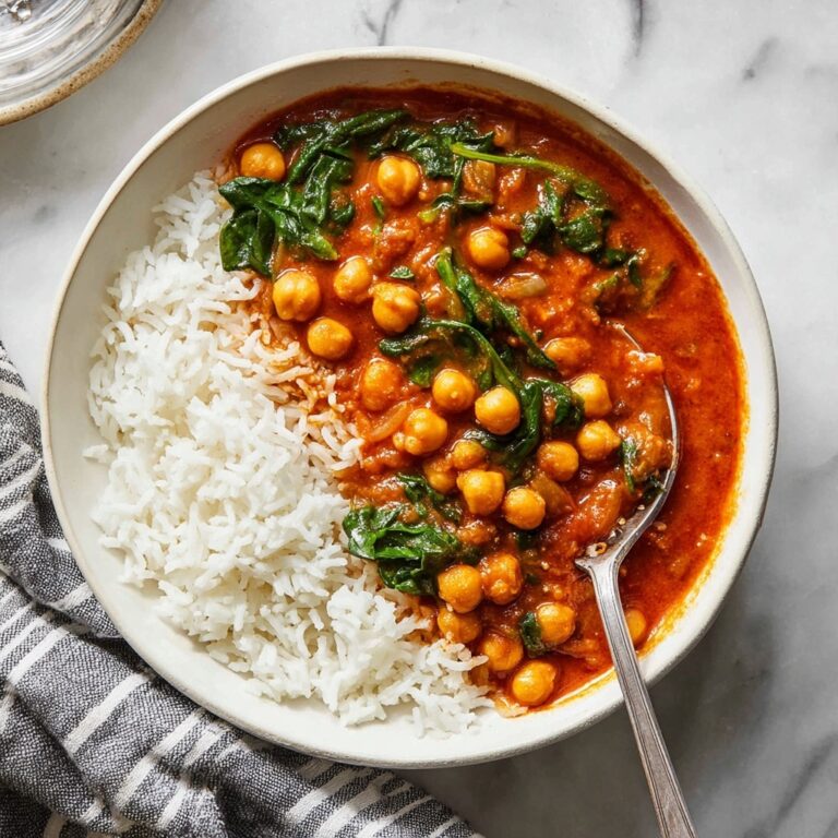 Chickpea Spinach Curry Recipe