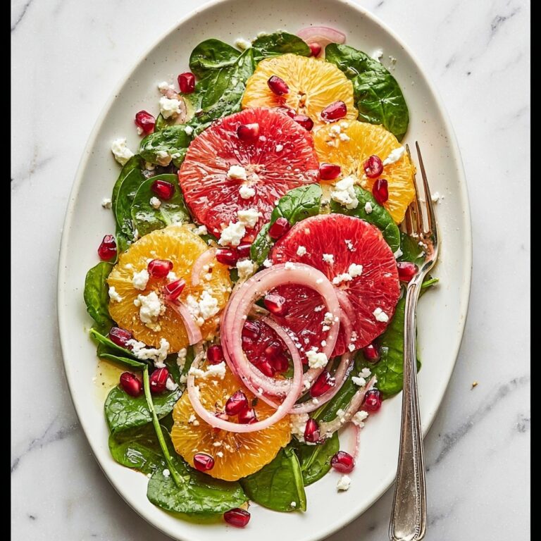 Winter Citrus Salad with Pomegranate and Feta Recipe
