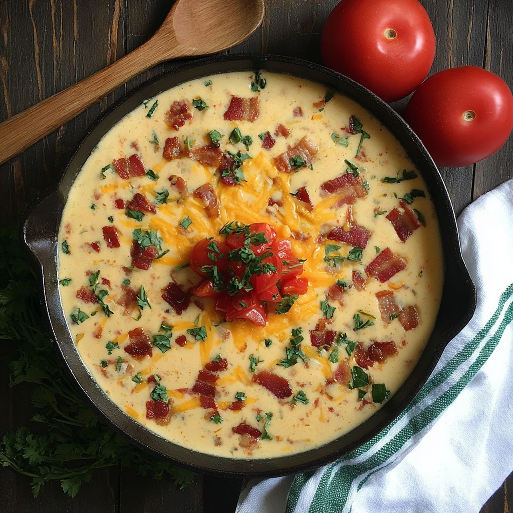 Southern Spicy Tomato-Cheese Grits Recipe - Recipe Image