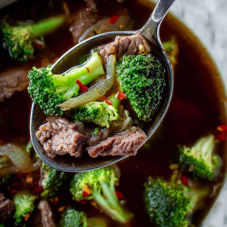 Chinese Broccoli Beef Soup Recipe