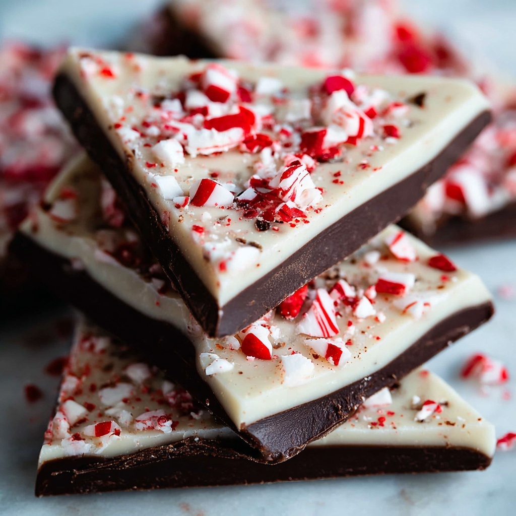 Peppermint Bark Candy Recipe - Recipe Image