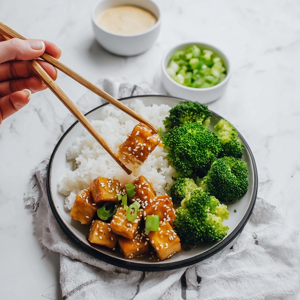 Air Fryer Teriyaki Tofu Recipe - Recipe Image