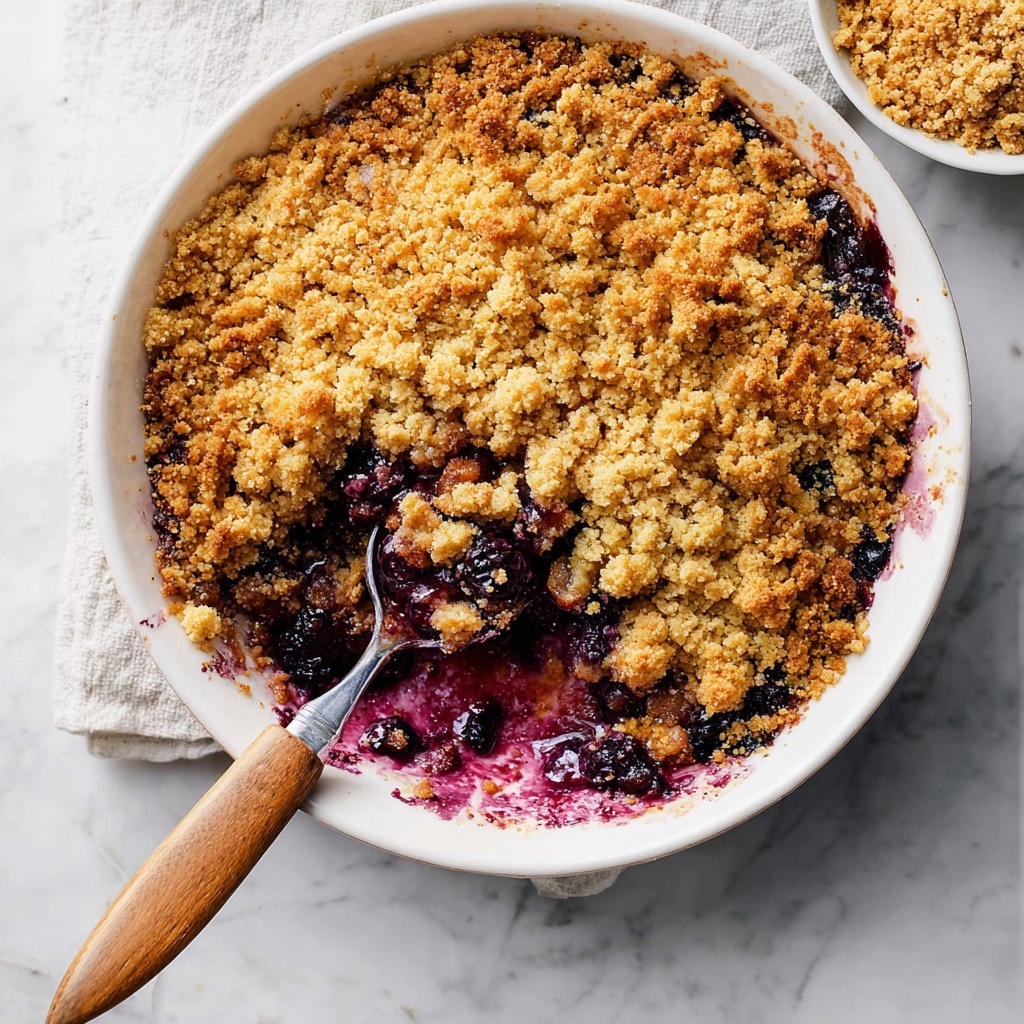Blueberry Crisp Recipe - Recipe Image