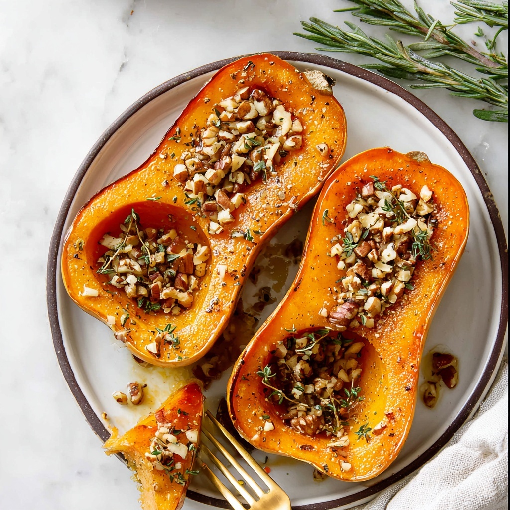 Roasted Honeynut Squash with Herbs, Pecans, and Parmesan Recipe - Recipe Image