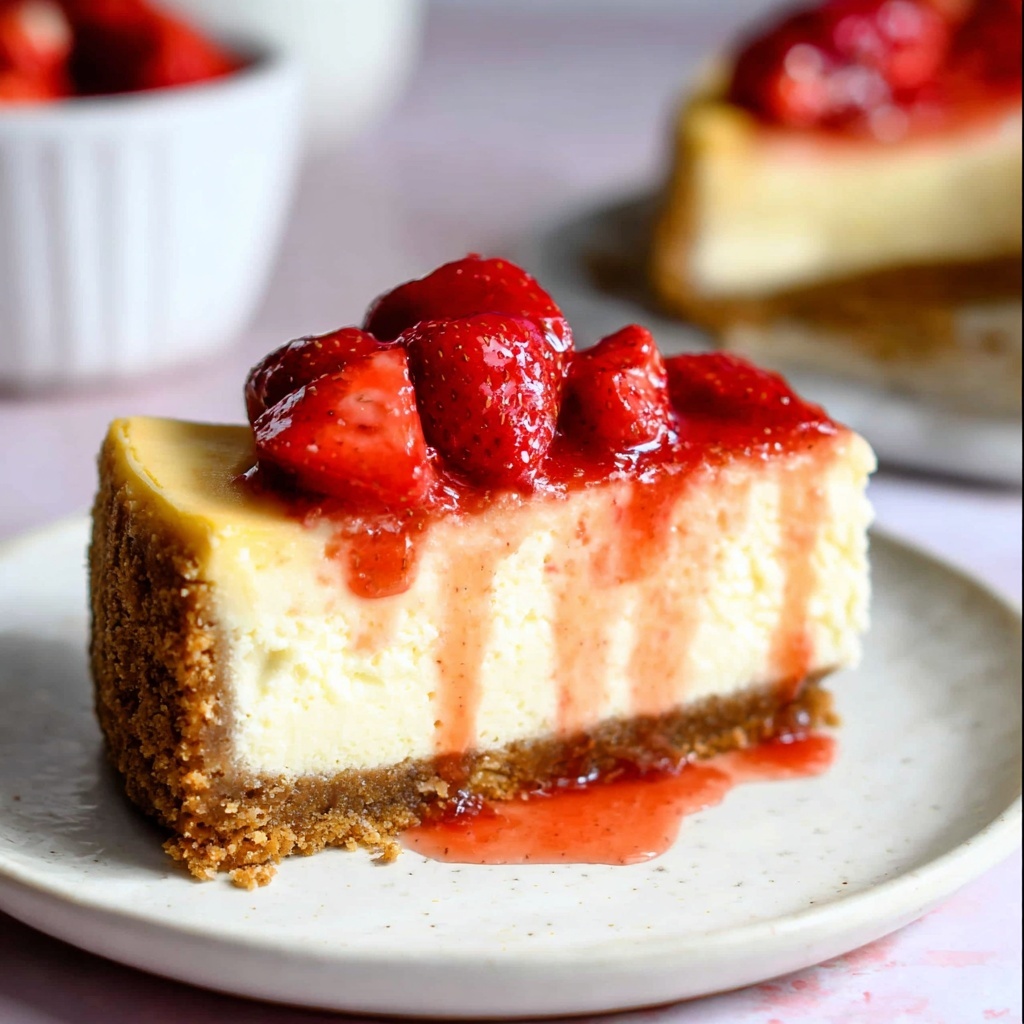 Strawberry Cheesecake Recipe - Recipe Image