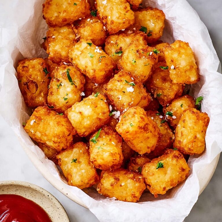 Homemade Crispy Tater Tots Recipe