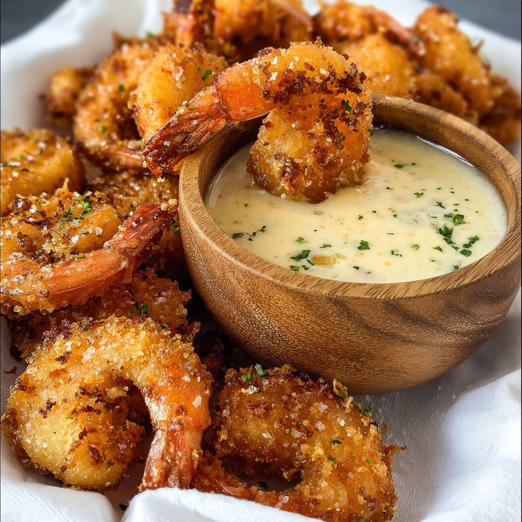 Coconut Shrimp with Pina Colada Sauce Recipe - Recipe Image