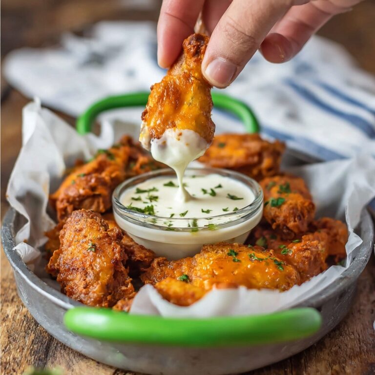 Fried Buffalo Wings Recipe