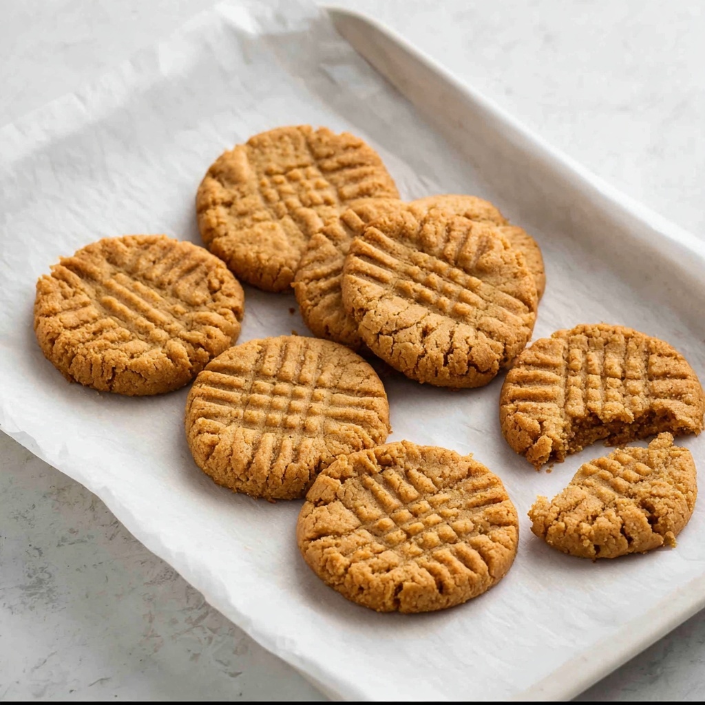 World's Best Easy Peanut Butter Cookies Recipe - Recipe Image