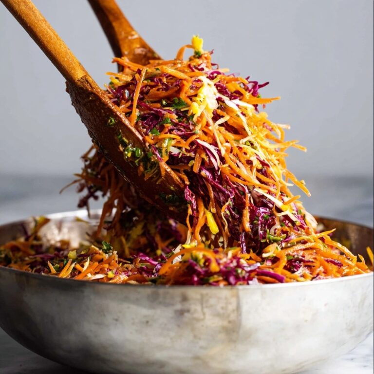 Cabbage and Carrot Thoran-Style Indian Salad Recipe