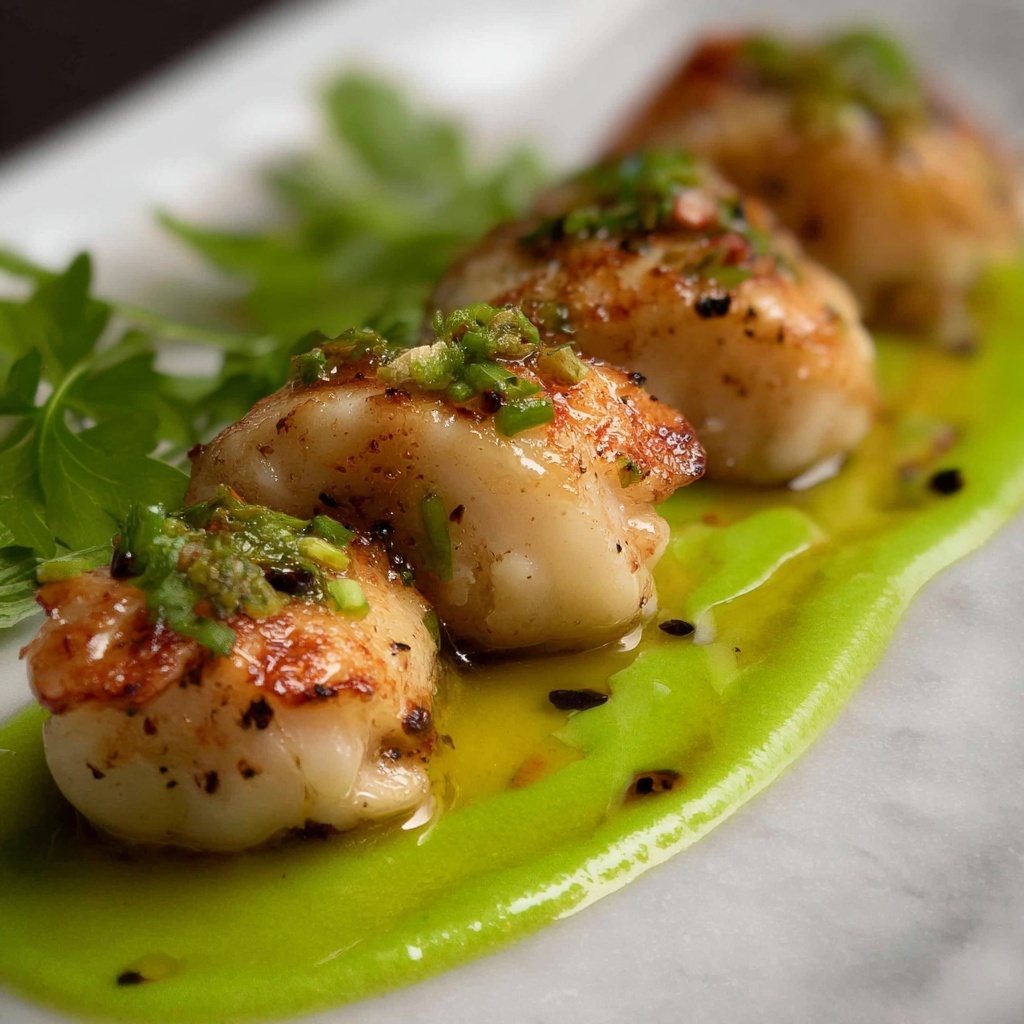 Poor Man's Lobster – Monkfish with Herb Browned Butter Recipe - Recipe Image