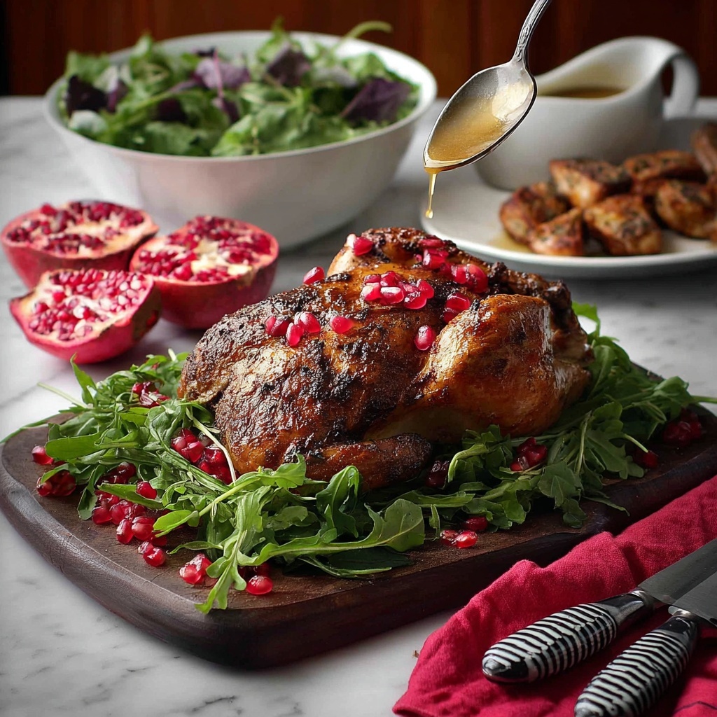 Festive Christmas Roast Duck with Apple Cider Drizzle Recipe - Recipe Image