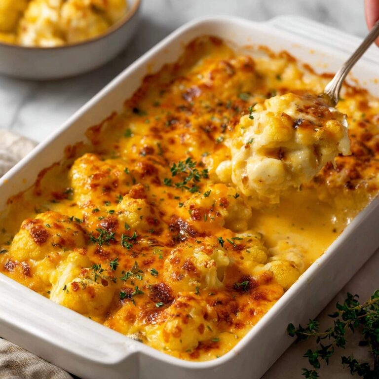 Creamy Cauliflower Cheese Bake Recipe