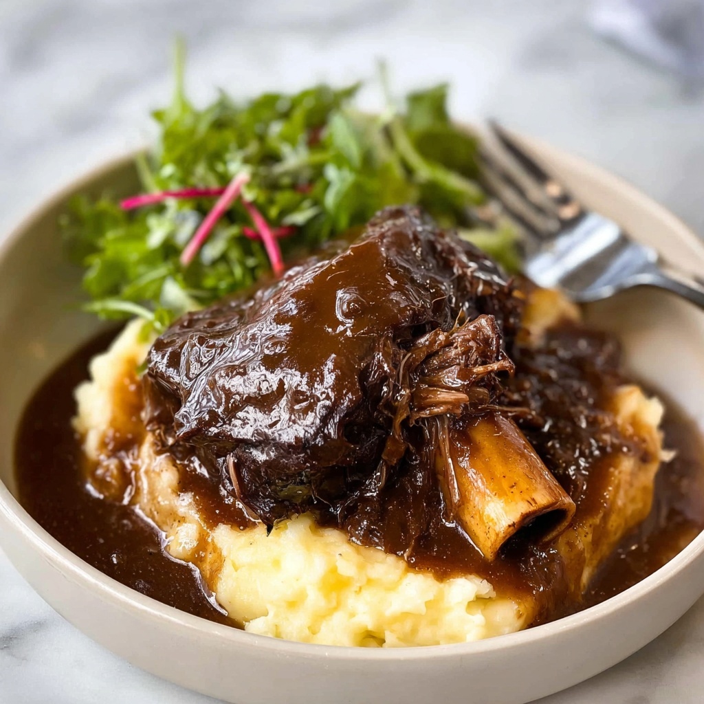 Braised Beef Short Ribs in Red Wine Sauce Recipe - Recipe Image