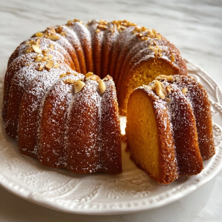 Pumpkin Rum Cake Recipe