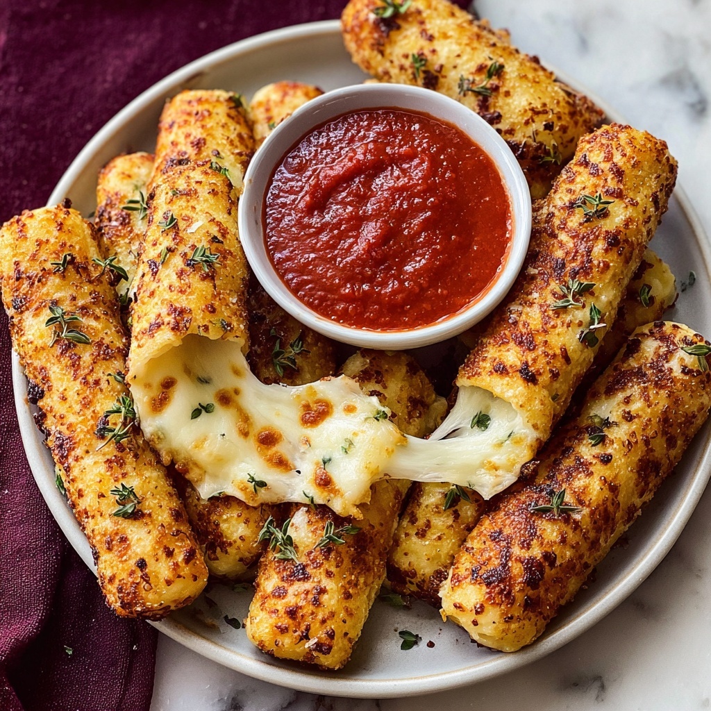 Cheesy Halloween Breadstick Bones with Spooky Marinara Dip Recipe - Recipe Image