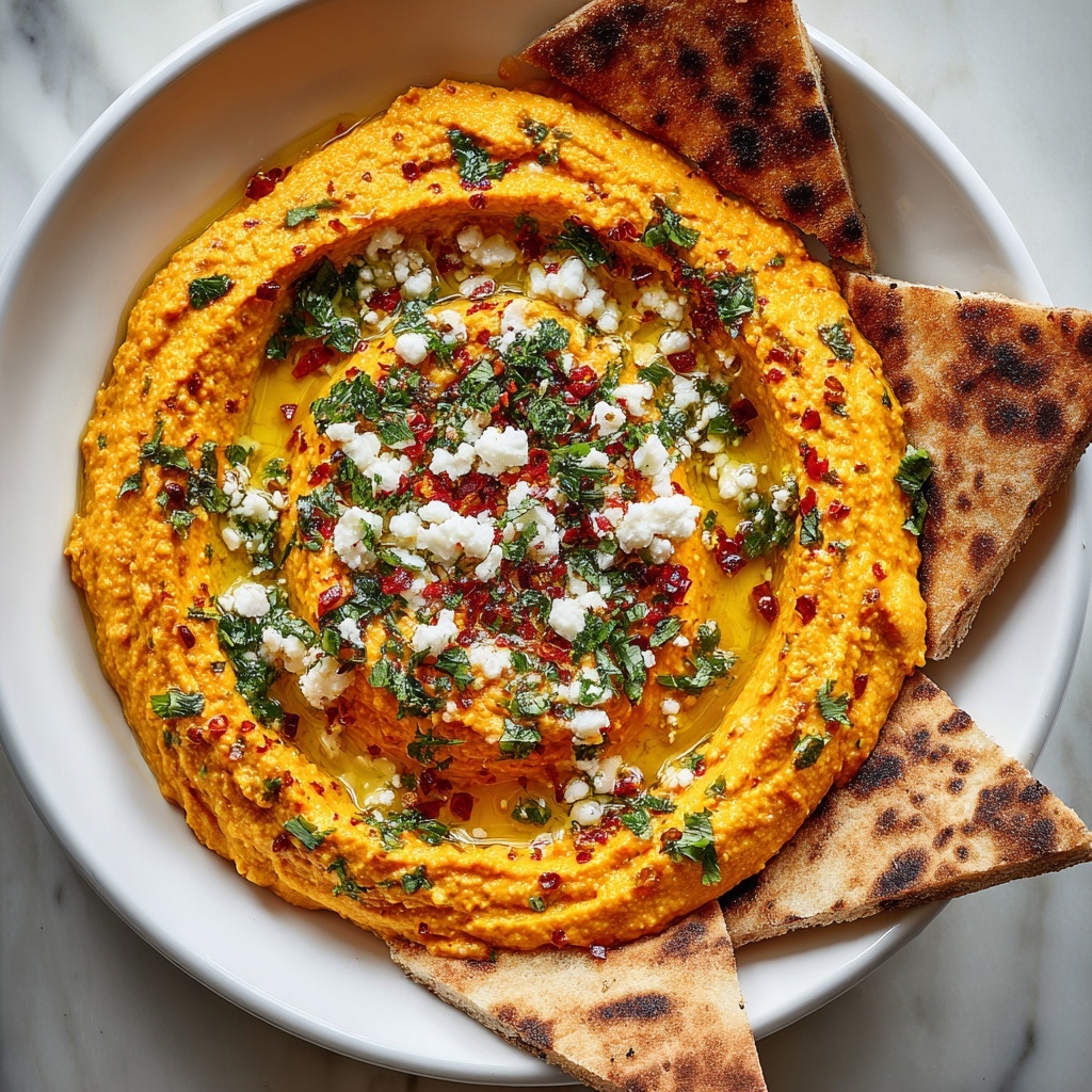 Creamy Pumpkin Whipped Feta Dip Recipe - Recipe Image