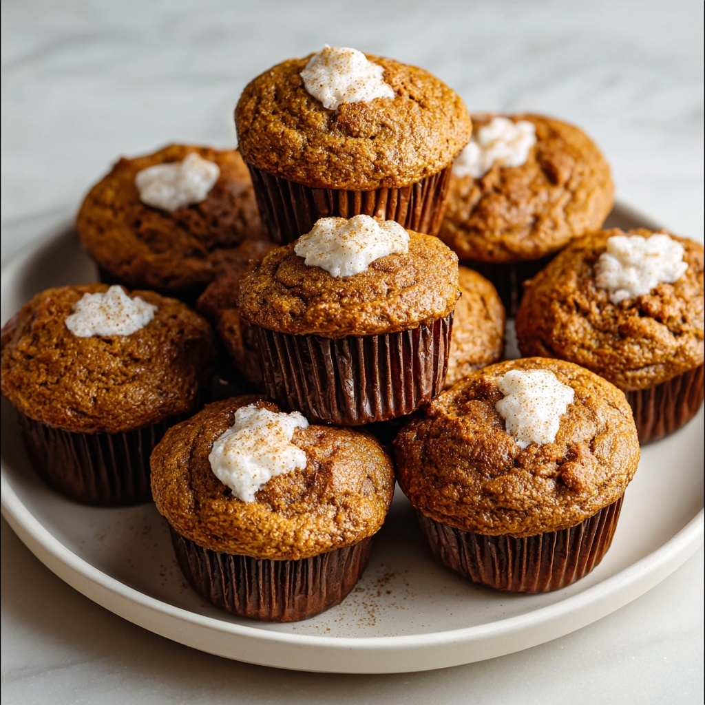 Healthy Greek Yogurt Pumpkin Muffins Recipe - Recipe Image