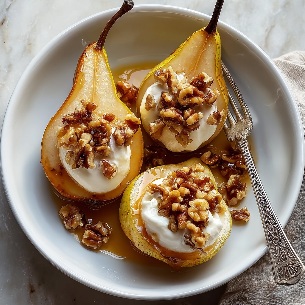Cinnamon Maple Baked Pears Recipe - Recipe Image