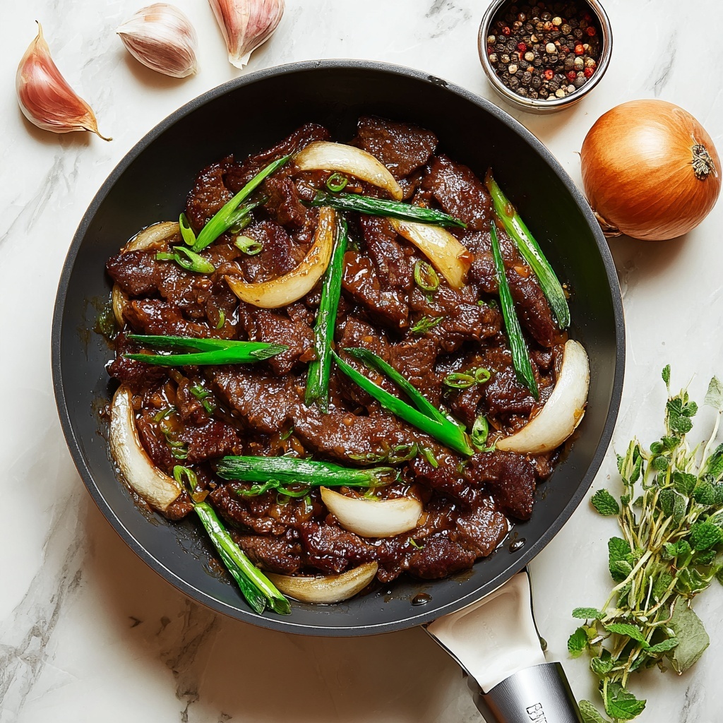 Chinese Beef and Onion Stir-Fry Recipe - Recipe Image