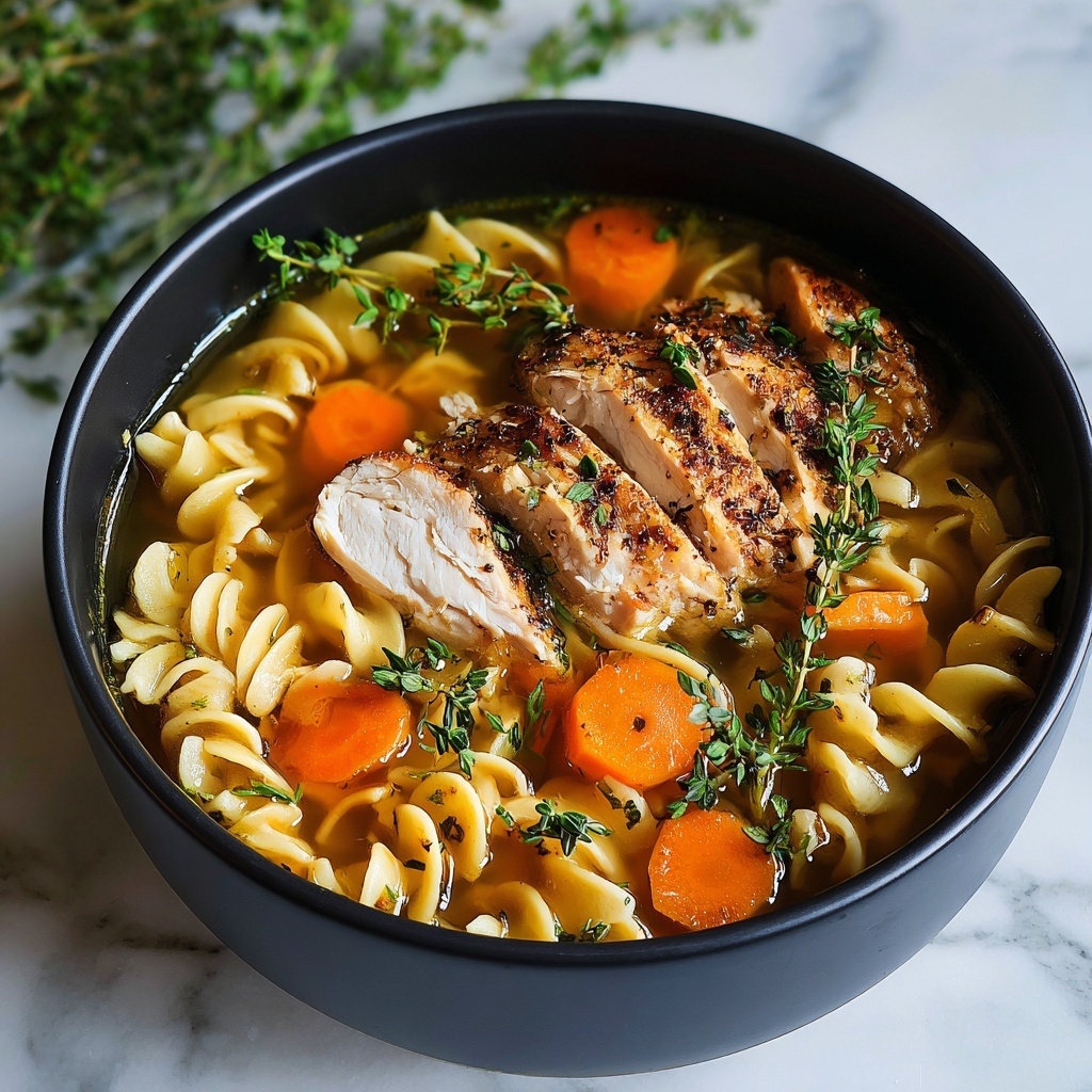 Rotisserie Chicken Noodle Soup Recipe - Recipe Image