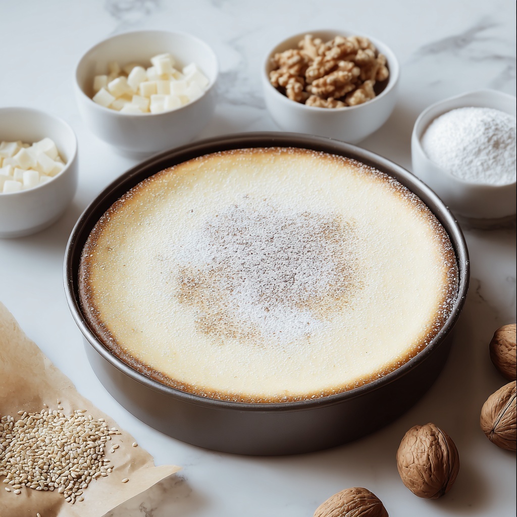 Fluffy Japanese Cheesecake Recipe - Recipe Image