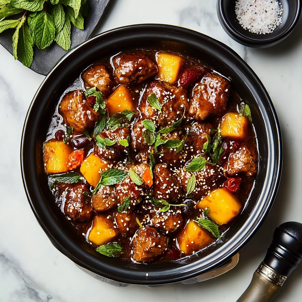 Sweet Hawaiian Crockpot Chicken Recipe - Recipe Image