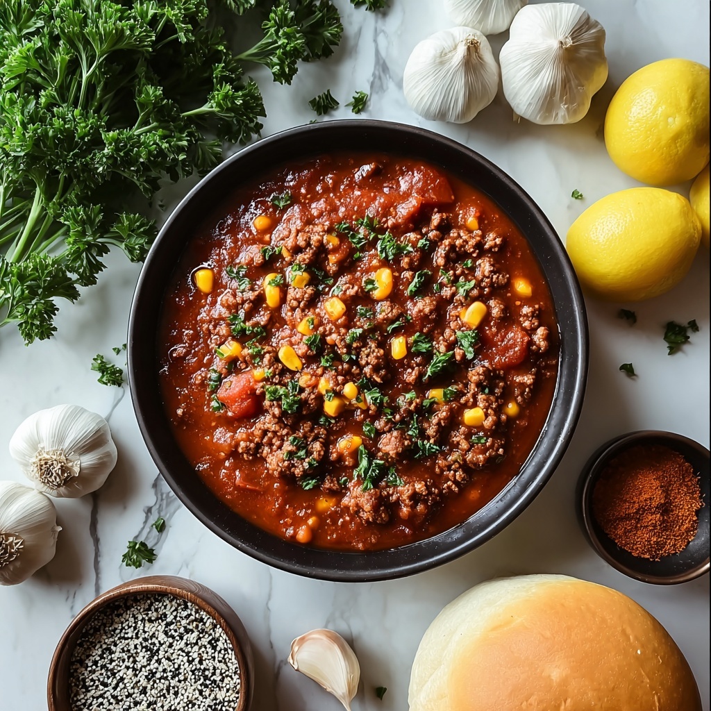 Hearty Homemade Sloppy Joe Sandwiches Recipe - Recipe Image