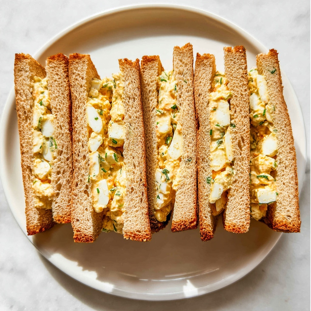 The Best Egg Salad Sandwiches on Sourdough Recipe - Recipe Image
