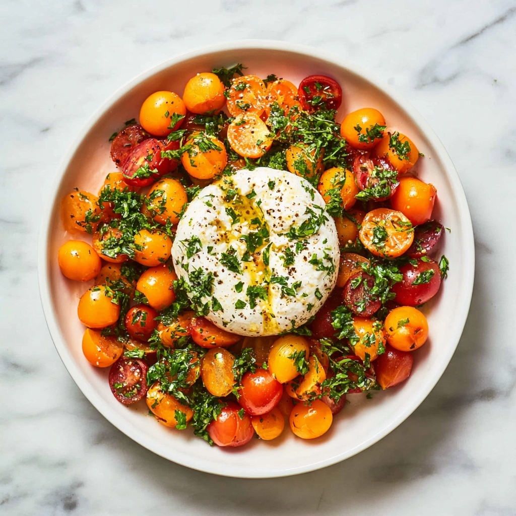 Goldenberry Salad with Burrata Recipe - Recipe Image