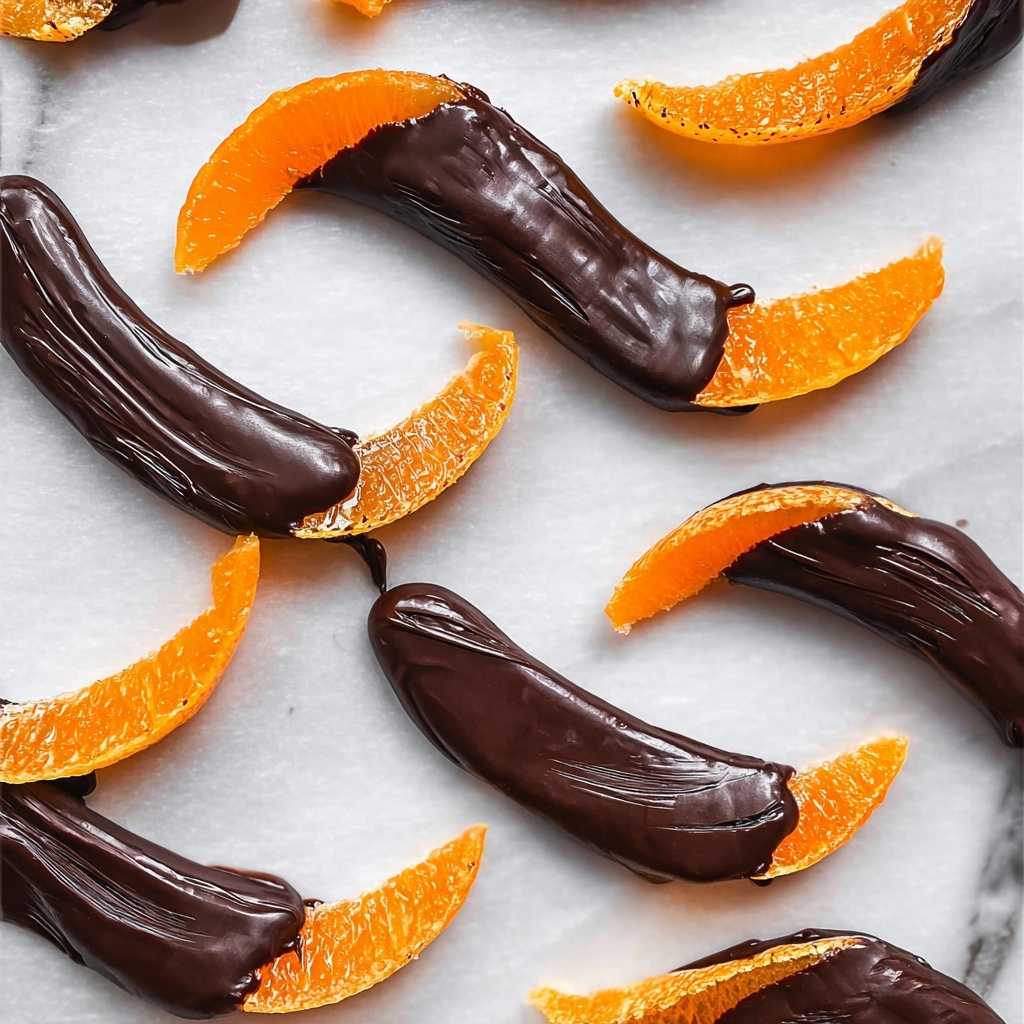 Chocolate-Covered Citrus Peel Delights Recipe - Recipe Image
