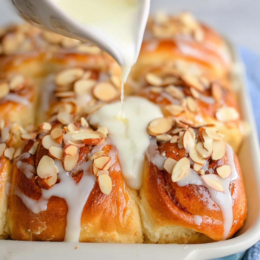 Honey Almond Sweet Rolls Recipe - Recipe Image