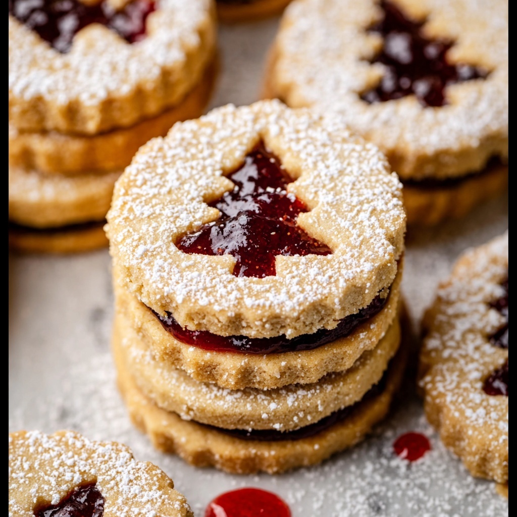 Perfect Linzer Cookies Recipe - Recipe Image