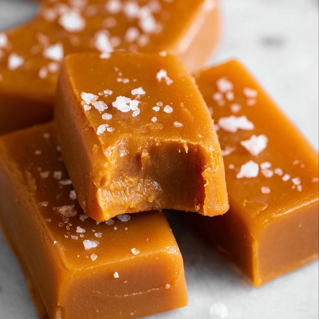 Soft Homemade Caramels Recipe - Recipe Image