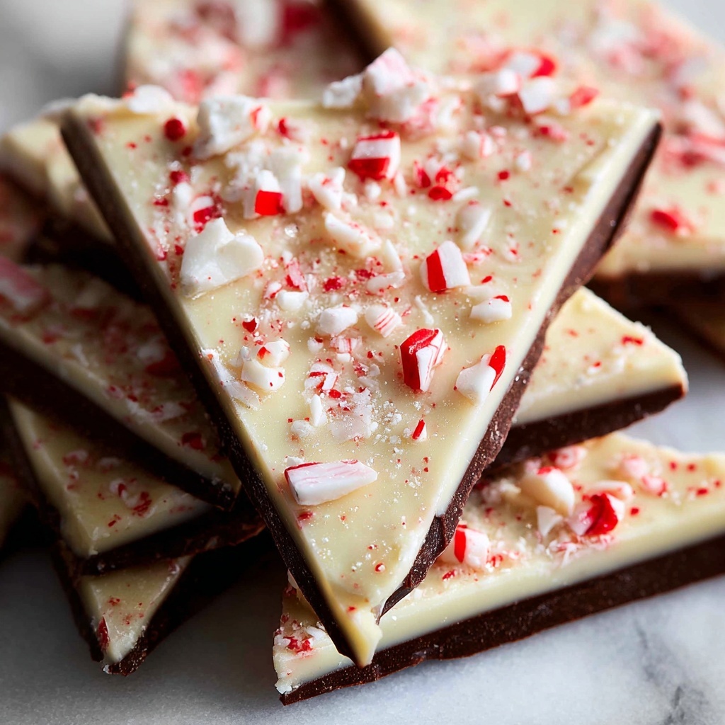 Peppermint Bark Candy Recipe - Recipe Image