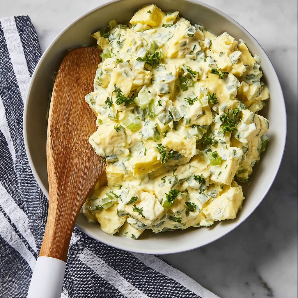 Russet Potato Salad with Hard-Boiled Eggs and Crispy Veggies Recipe - Recipe Image